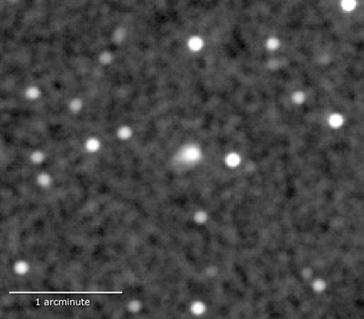 Comet ISON's discovery image Image of Comet ISON at the time of discovery