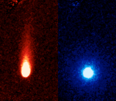 Comet ISON from Spitzer Space Telescope