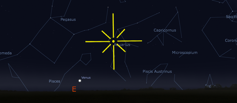 Eta Aquariid Meteor Shower